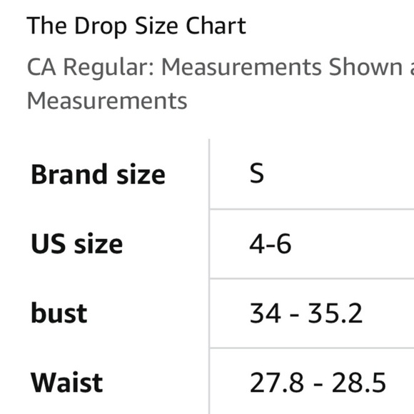 NWOT The Drop Crop Top S Black - Picture 10 of 12